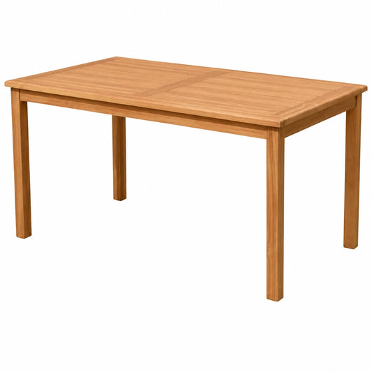 ASS Robuster Teakholz Gartentisch XL 150x80cm Modell: JAV-Alpen