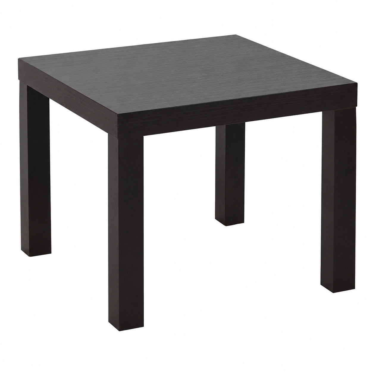 IKEA Beistelltisch Lack aus Holz in Schwarz, 55x45x55 cm