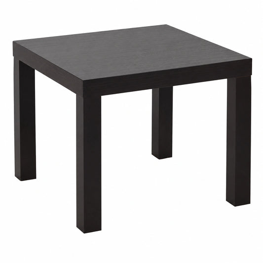 IKEA Beistelltisch Lack aus Holz in Schwarz, 55x45x55 cm