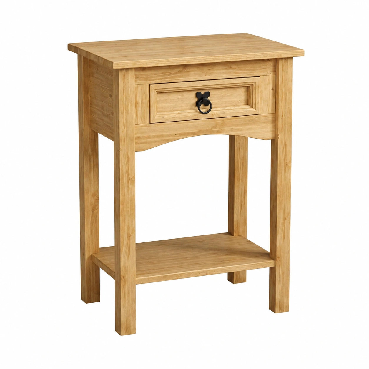 Vida Designs Corona Konsole mit Schublade und Ablagefach, 70x50x31 cm